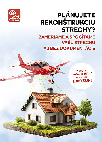 Plánujete rekonštrukciu strechy? Zameriame a spočítame Vašu strechu aj bez dokumentácie.
