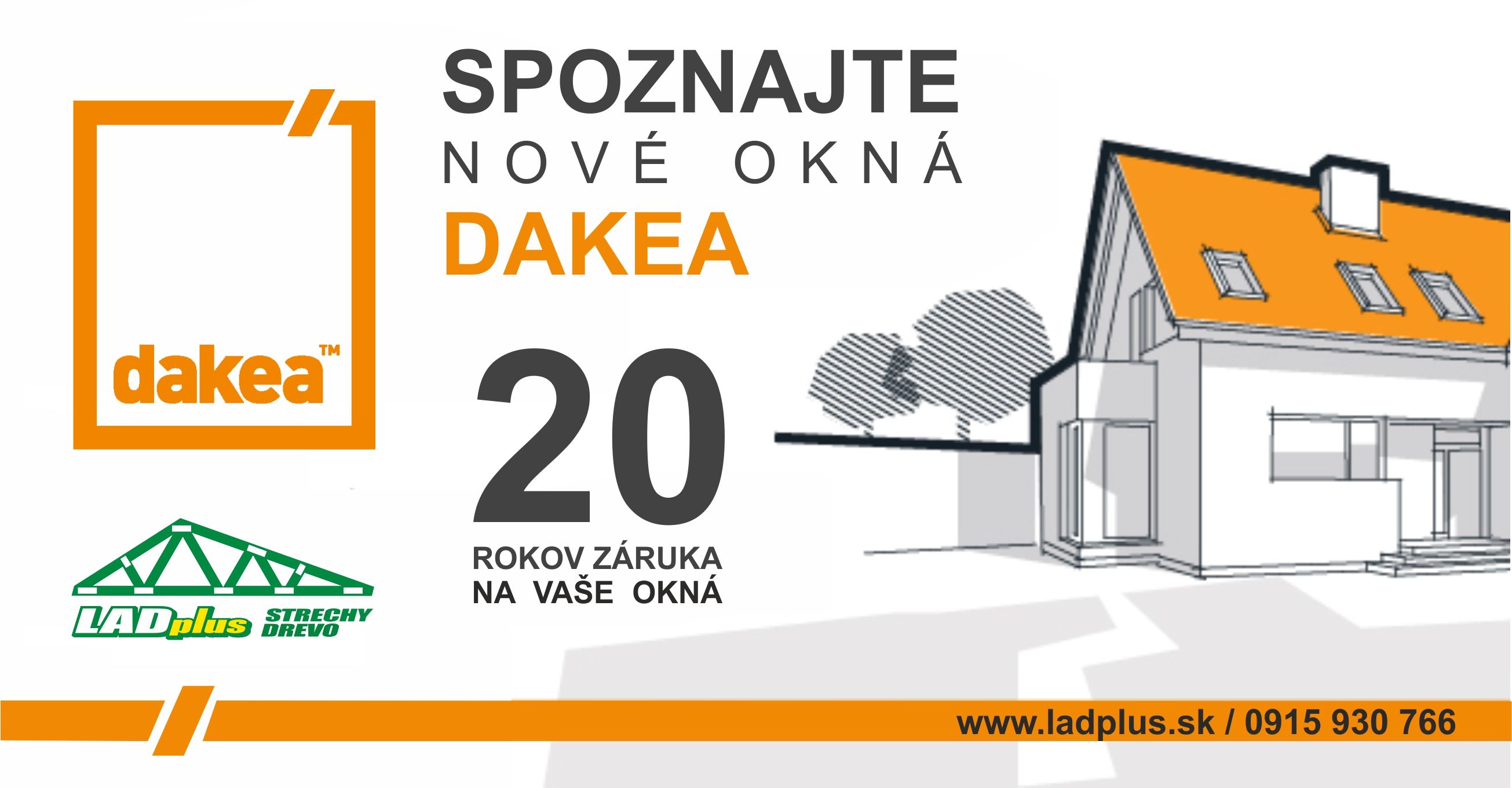 Strešné okná DAKEA