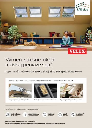 VELUX jarná akcia 2024
